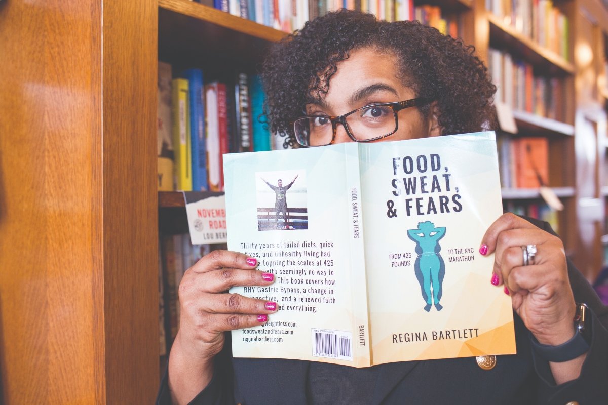Regina is author of Food, Sweat & Fears